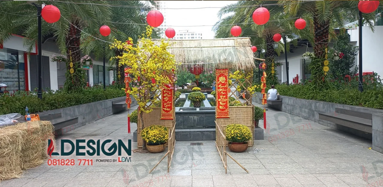 Turnkey Tet 2026 Mini Landscape Construction – Professional Design & Decoration