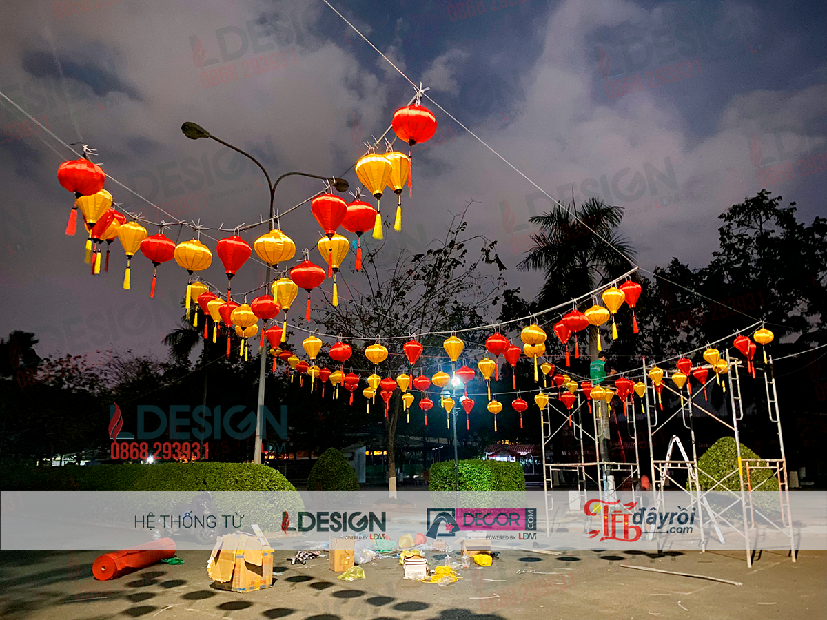 Dự án trang trí Tết Công Viên Bình Phú - Quận 6 năm 2024