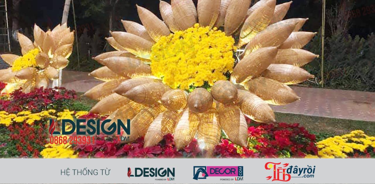 Trang trí tết truyền thống tại Bình Dương