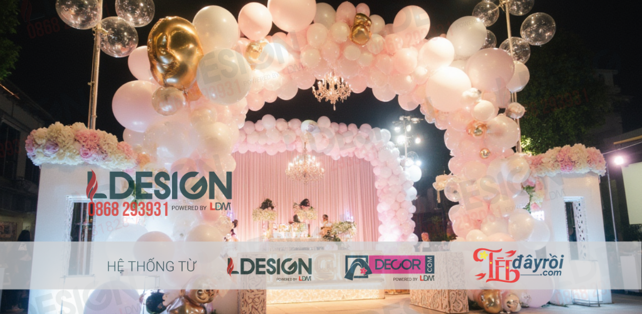 Không Gian Sự Kiện Đẳng Cấp - Nghệ Thuật Bong Bóng Hoàn Hảo