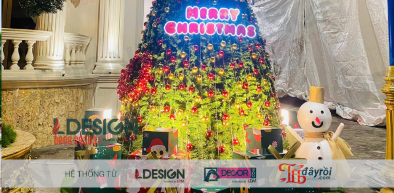 Dịch vụ Thuê Cây Thông Noel 3m–12m – Báo Giá Trọn Gói Mới Nhất Năm Nay