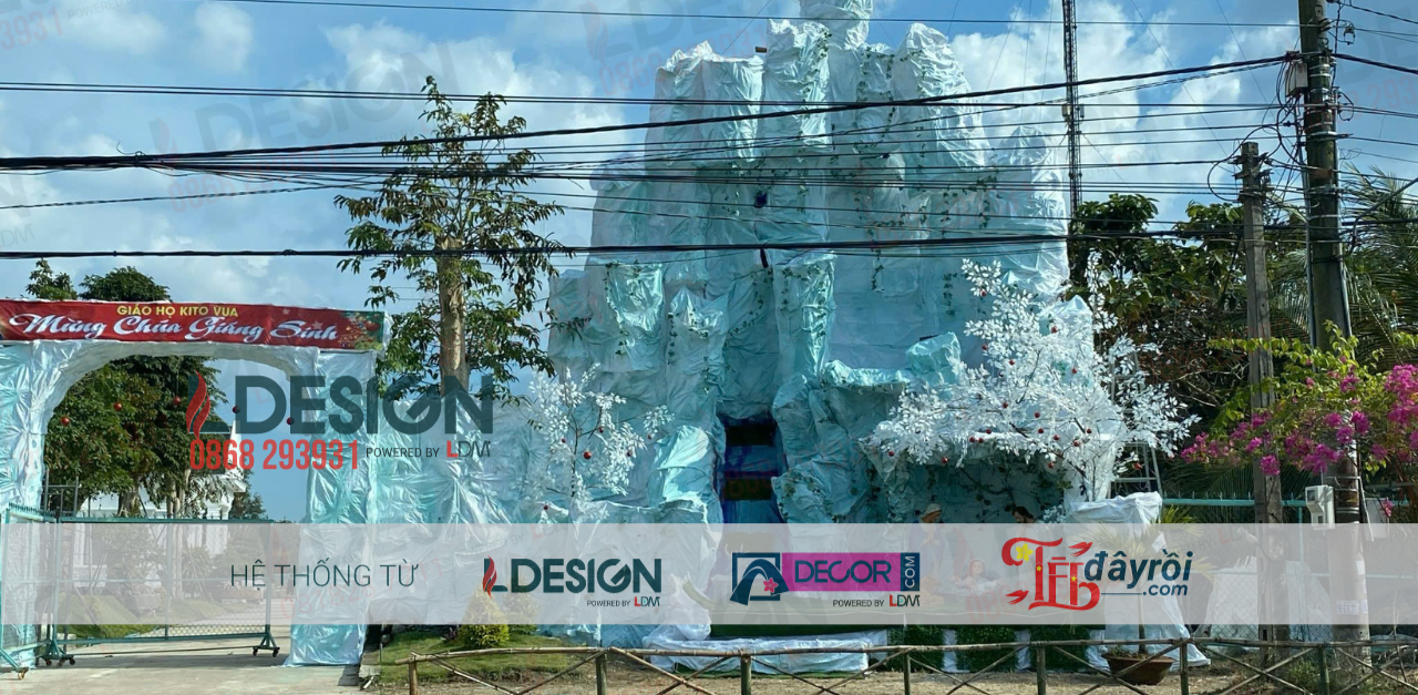 Trang trí hang đá