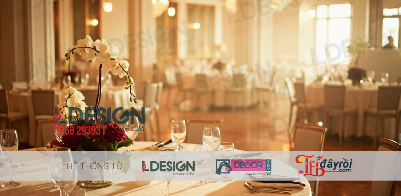 Trang Trí Tiệc Cưới Sang Trọng – Đẳng Cấp Từ Mọi Góc Nhìn