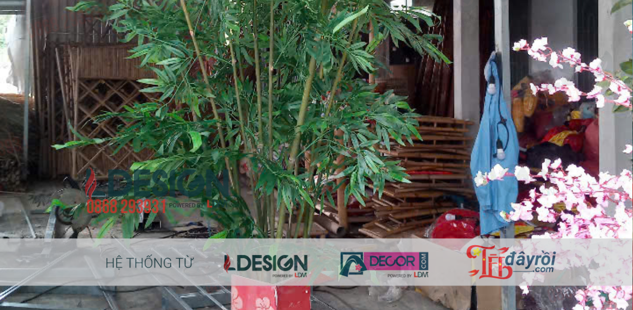 Bụi Trúc Giả Xu Hướng Trang Trí Tiểu Năm 2025