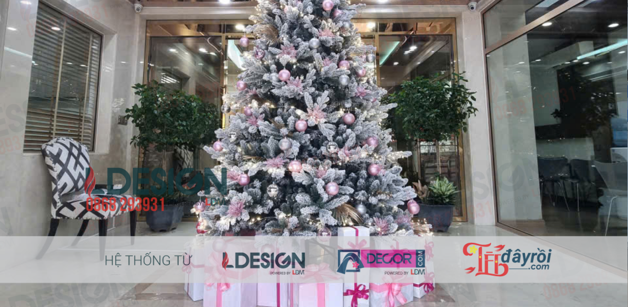 LDesign Cho thuê cây thông Noel tại G-Tower