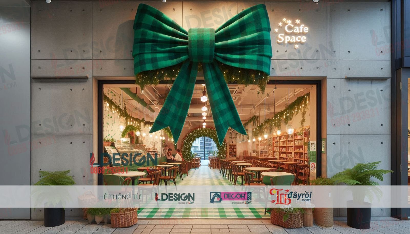 Trang trí Giáng sinh phong cách hiện đại