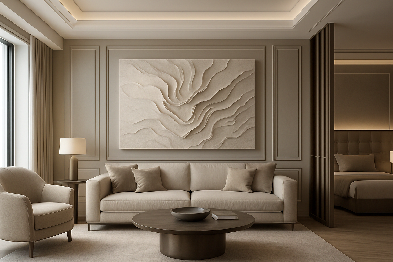 Tranh in 3D trên vải canvas: Giải pháp trang trí nổi bật