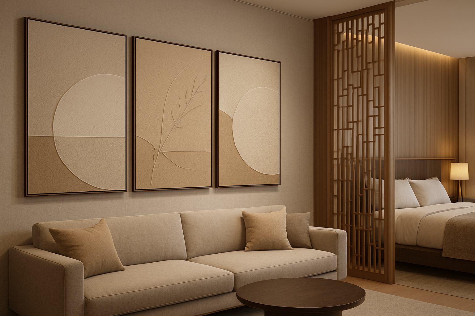 Tranh vẽ trên vải canvas: Giải pháp trang trí cho dự án