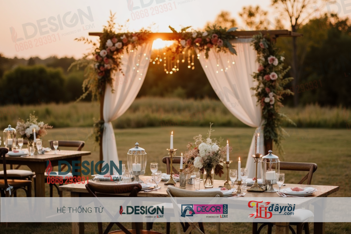 Trang trí sự kiện sáng tạo